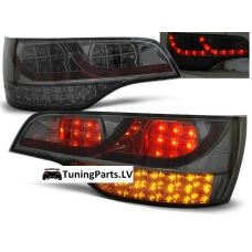 Audi Q7 4L (05-11) aizmugurējie LED lukturi, tonēti