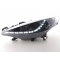 Peugeot 207 (06-12) priekšējie LED Dayline lukturi, melni