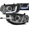 Mitsubishi L200 (06-10) priekšējie LED Dayline lukturi, melni