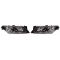 Renault Laguna (01-05) priekšējie LED Dayline lukturi, melni