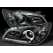 Lexus IS 200 (98-05) priekšējie LED Dayline lukturi, melni