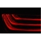 BMW F10 (10-13) aizmugurējie LED lukturi, Melni/Tonēti, LCI Look