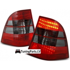 Mercedes-Benz W163 M-klase (98-05) LED aizmugurējie lukturi, tonēti