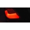 Opel Corsa D (06-14) 3 durvju hečbeka aizmugurējie LED lukturi, tonēti