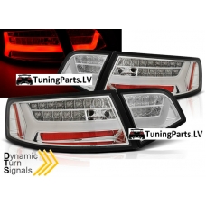 Audi A6 C6 (08-11) Sedan  aizmugurējie LED lukturi, hrometi