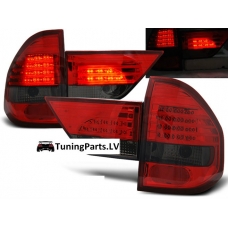 BMW X3 E83 (04-06) aizmugurējie LED lukturi, tonēti