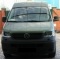 VW T5 priekšējie lukturi, LED dayline + LED pagriezieni, melni