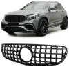 Mercedes GLC X253 (15-...) priekšējā reste, melna/glancēta