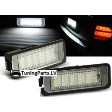 VW Eos; Golf 4; Golf 5; Polo (01-09); Lupo (99-06); Passat B6 sedan; New Beetle (06-...); Phaeton (02-...) LED numura apgaismojums 