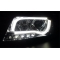 Audi A6 C5 (97-01) priekšējie lukturi, LED dayline, hromēti
