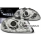 Seat Ibiza (02-08) priekšējie LED Dayline lukturi + LED pagriezieni, hromēti