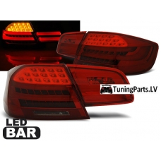 BMW E92 (06-10) aizmugurējie lukturi ar LED diodēm, tonēti