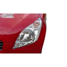Suzuki Splash (08-....) priekšējo lukturu uzlikas, melnas