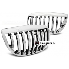 BMW E81/E87 (04-07) priekšējās restes, hromētas
