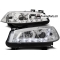 Renault Megane (02-05) priekšējie LED Dayline lukturi, hromēti 