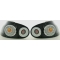 VW Golf 5 aizmugurējie LED lukturi, melni
