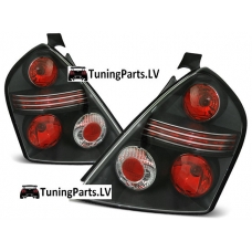 Fiat Stilo (01-07) 3D aizmugurējie lukturi, melni