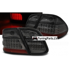 Mercedes-Benz W208 CLK-klase (97-02) aizmugurējie LED lukturi, hromēti/tonēti 