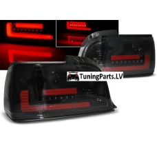 BMW E36 kupejas/kabrio aizmugurējie LED lukturi, melni