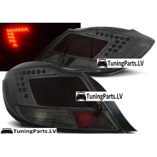 Opel Insignia (08-12) aizmugurējie LED lukturi, tonēti, 4D/hečbeks