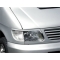 Mercedes-benz Vito W638 priekšējo lukturu uzlikas