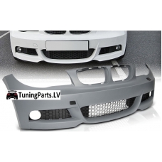 BMW E81/E82/87/E88 (07-13) priekšējais M-Technik bamperis, bez PDC