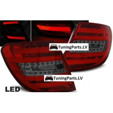 Mercedes-Benz W204 C-class (07-10) Kombi aizmugurējie LED lukturi, tonēti