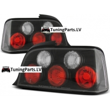 BMW E36 kupejas/kabrio aizmugurējie lukturi, melni