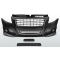 Audi A3 8P Sportback (08-12) priekšējais bamperis, melns/hromēts S8 style ar PDC