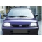 Nissan Micra (93-01) priekšējo lukturu uzlikas, melnas