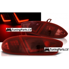 Seat Leon (09-13) aizmugurējie LED lukturi, sarkani / tonēti