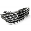 Mercedes W222 (13-18) priekšējā reste, melna/hromēta, AMG style / nakts redzamības opcija