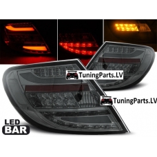 Mercedes Benz W204 C-class (07-10) aizmugurējie LED lukturi, tonēti
