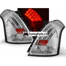 Suzuki Swift (05-10) aizmugurējie LED lukturi, hromēti