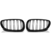 BMW E60/E61 (03-10) priekšējās restes melnas/glancētas dubultās