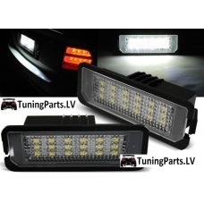 VW Golf 4; Golf 5; Golf 6; Golf 7, Passat B6 sedan, Passat CC (09-...), New Beetle (06-...), Eos (06-...), Phaeton (02-...), Lupo (99-06), Polo (01-09), Scirocco (09-...) LED numura apgaismojums