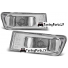 Peugeot 406 (95-99) sānu pagriezienu rādītāji, hromēti