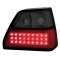 VW Golf 2 aizmugurējie LED lukturi, tonēti