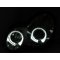 Mercedes-benz C-class W203 (00-04) priekšējie lukturi, enģeļ acis, hromēti