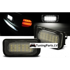 Mercedes Benz W203 sedana (00-07); W209 (02-09) LED numura apgaismojums