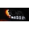 Seat Ibiza (02-08) priekšējie LED Dayline lukturi + LED pagriezieni, hromēti