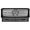Mercedes-benz G-class W463 (90-12) priekšējā reste Sport Style melna/hromēta