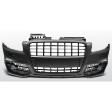 Audi A4 B7 (04-08) priekšējais bamperis S-line style, melns