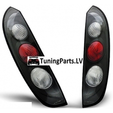 Opel Corsa C (01-06) aizmugurējie lukturi, melni 