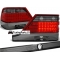 Mercedes-benz W140 S-klase LED aizmugurējie lukturi, tonēti