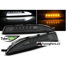 VW Scirocco (08-14) LED pagriezienu lukturi + LED gabarīti, tonēti