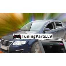 VW Passat B6, B7 (05-15) sedana logu deflektori, 4 gab