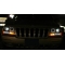 Jeep Grand Cherokee (99-05) priekšējie lukturi, eņģeļ acis, melni