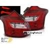 Ford Focus 3 (11-14) Hatchback aizmugurējie LED lukturi, dinamisks pagriezienu rādītajs