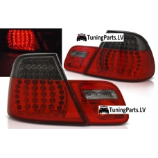 BMW E46 kupejas (03-06) LED aizmugurējie lukturi, tonēti